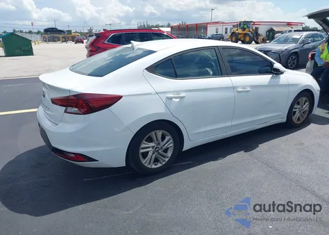 2019 Hyundai Elantra Sel from USA, damaged, VIN 5NPD84LF2KH431317